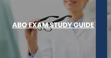 study guide for abo exam